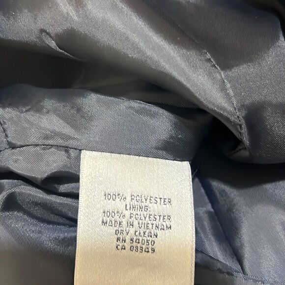 Kasper Separates dress sheath navy lined sleeveless business 2 - Picture 4 of 4